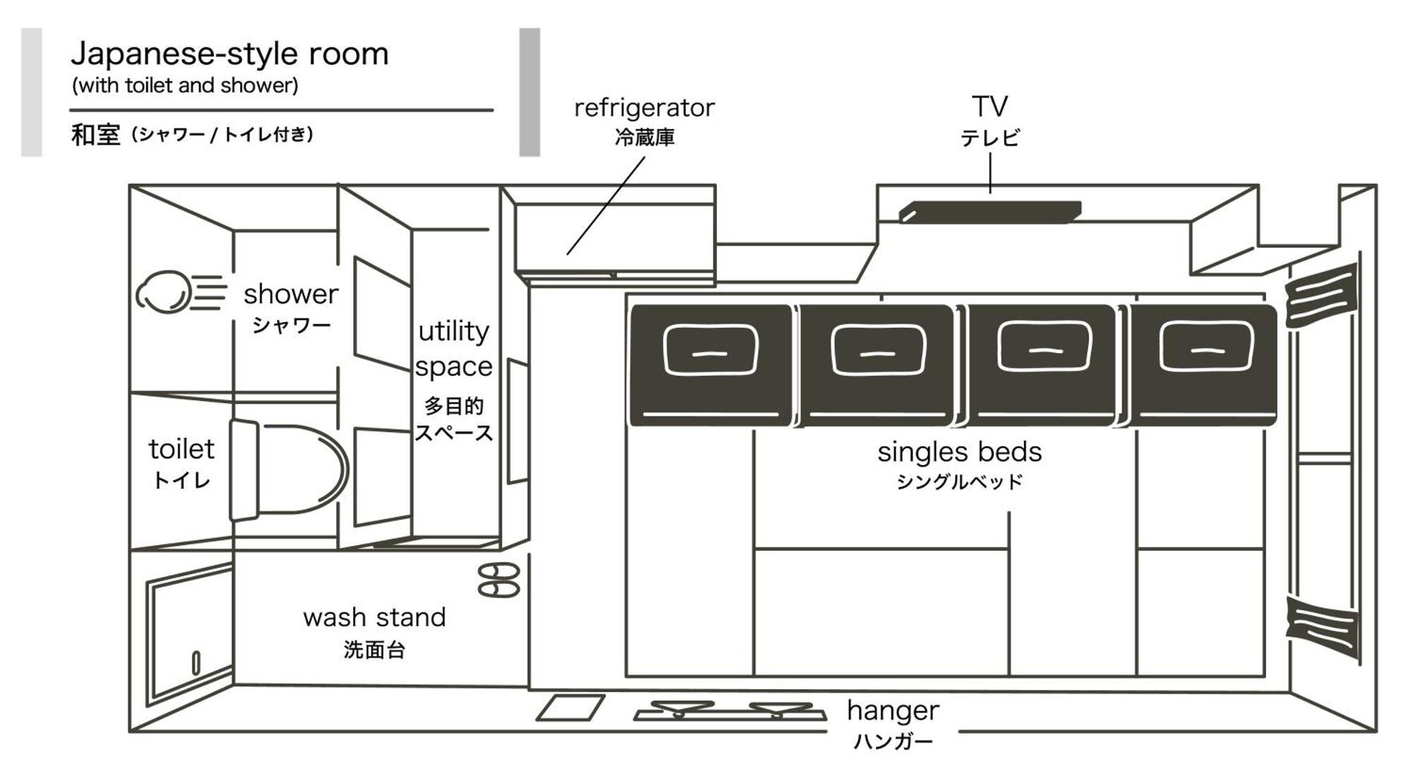 Hotel Plus Hostel Sapporo Luaran gambar